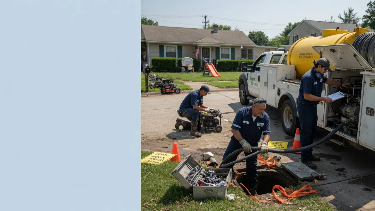 Septic Tank Pumping in Prosperity, PA near me